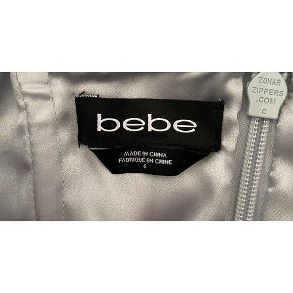 Bebe Women’s Size 6 Lace Corset Cocktail Dress Underwire Bridal Evening Party - Picture 8 of 11